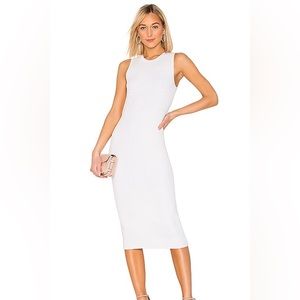 RAG & BONE BREA SLEEVELESS KNIT DRESS WHITE SMALL
